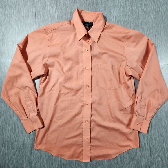Foxcroft Tops - Foxcroft Wrinkle Free Classic Fit Button Up Shirt Salmon Women's Size 6
